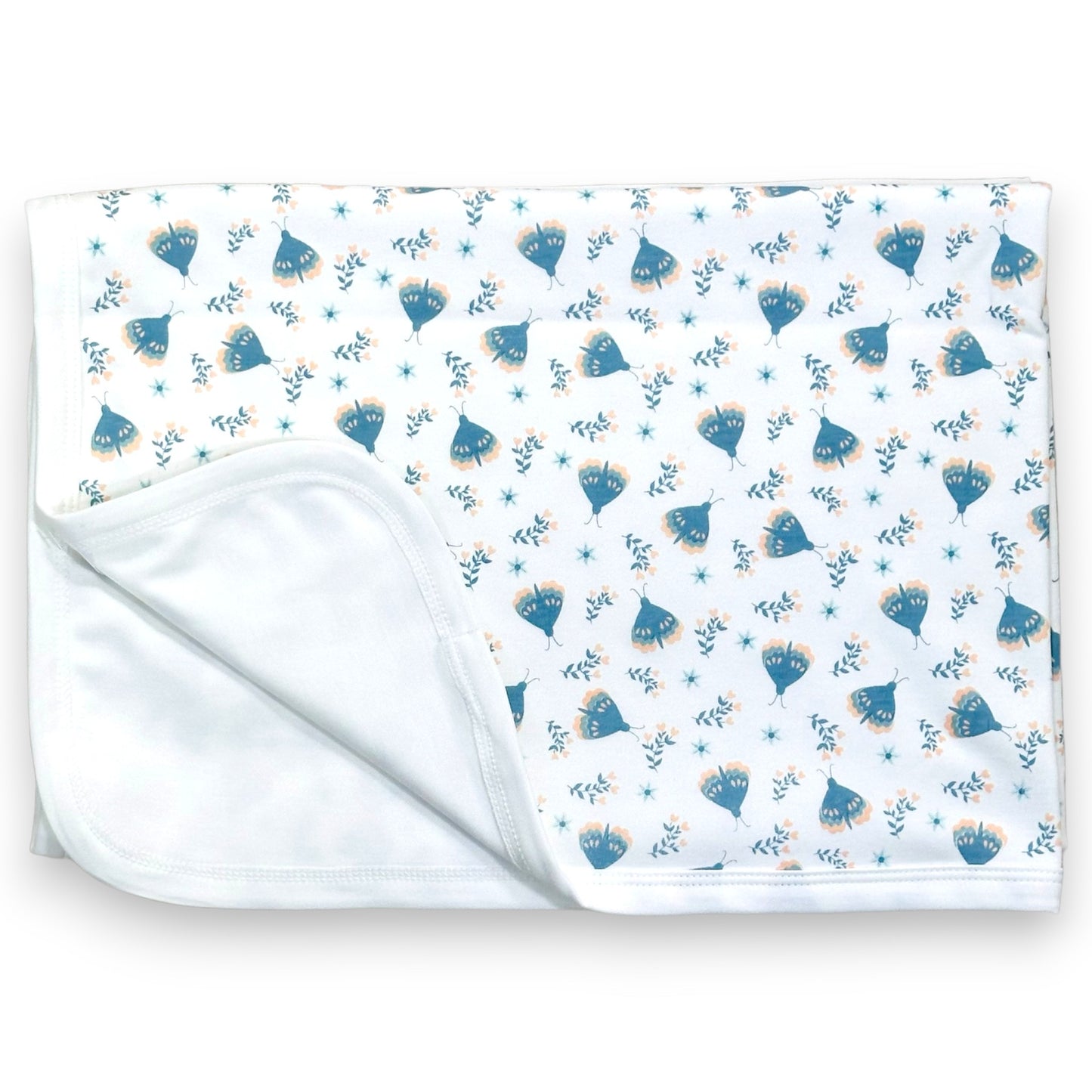 MANTA ALGODÓN PIMA MARIPOSAS