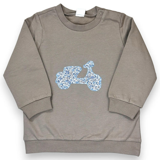 POLERÓN TAUPE VESPA BLUE BLOSSOM